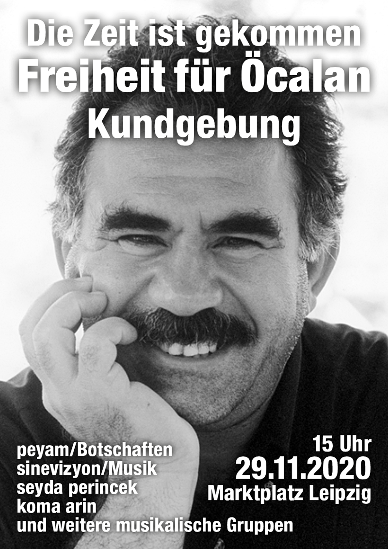 Kundgebung in Solidarität mit Öcalan