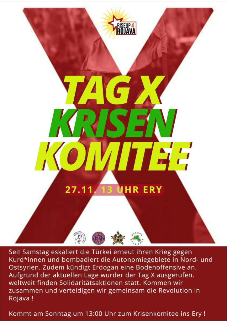 [LE] TAG X KRISENKOMITEE - Sonntag 27.11.2022 13Uhr ERY