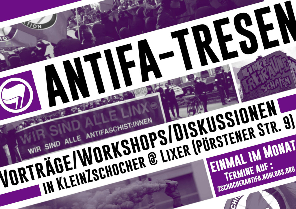 Antifa-Tresen im Lixer + Vortrag (Ökologie von Rechts)