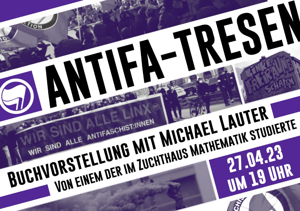 Antifa-Tresen: Buchvorstellung mit Michael Lauter