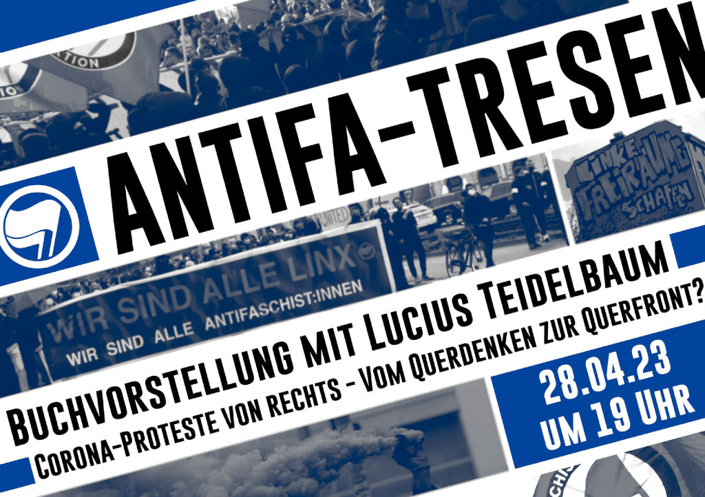 Antifa-Tresen: Buchvorstellung mit Lucius Teidelbaum