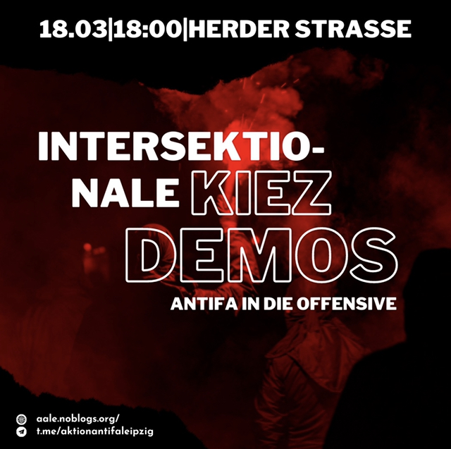 INTERSEKTIONALE KIEZ DEMOS/ANTIFA IN DIE OFFENSIVE