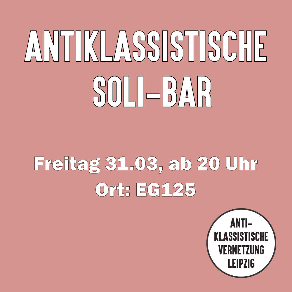 Soli-Bar mit Kleidertauschecke und Häppchen