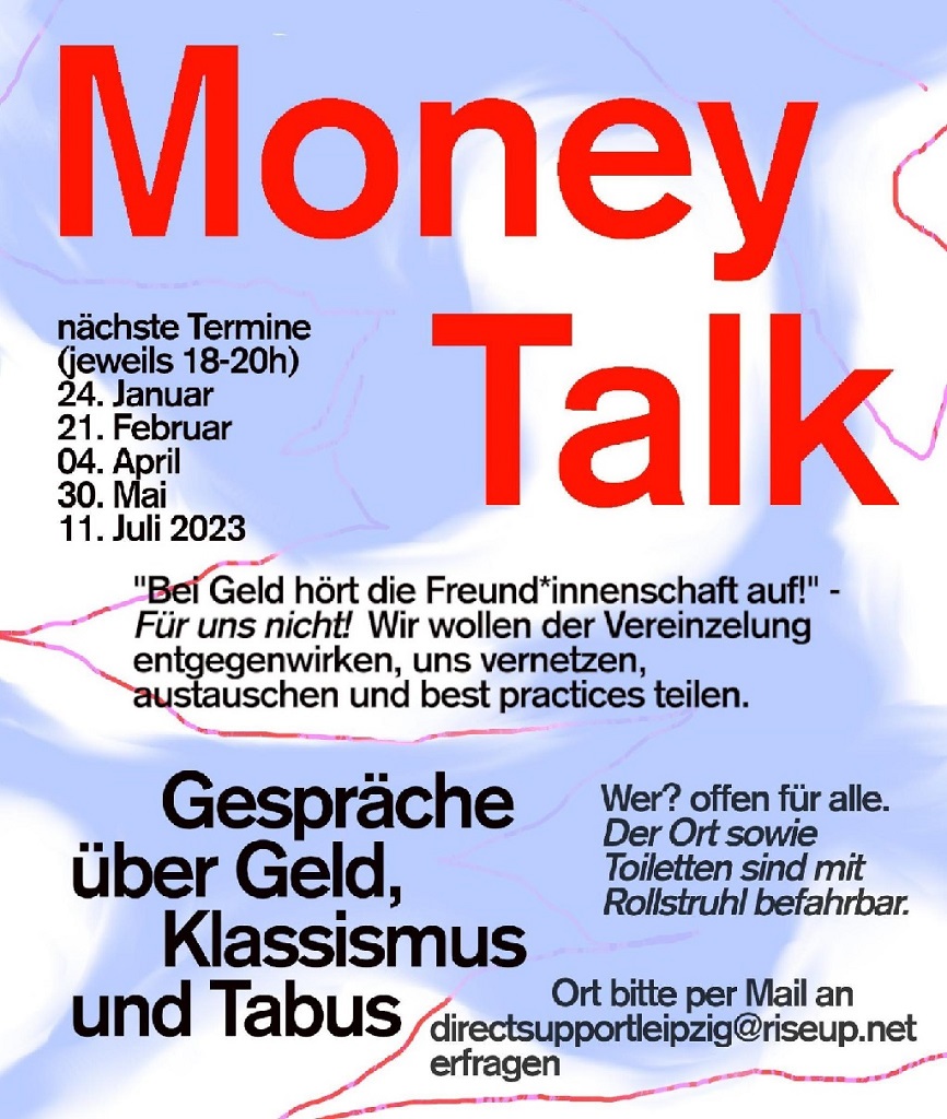MONEY TALK - Gespräche über Geld, Klassismus und Tabus zum Thema "Geld & Aufwachsen & Familie"