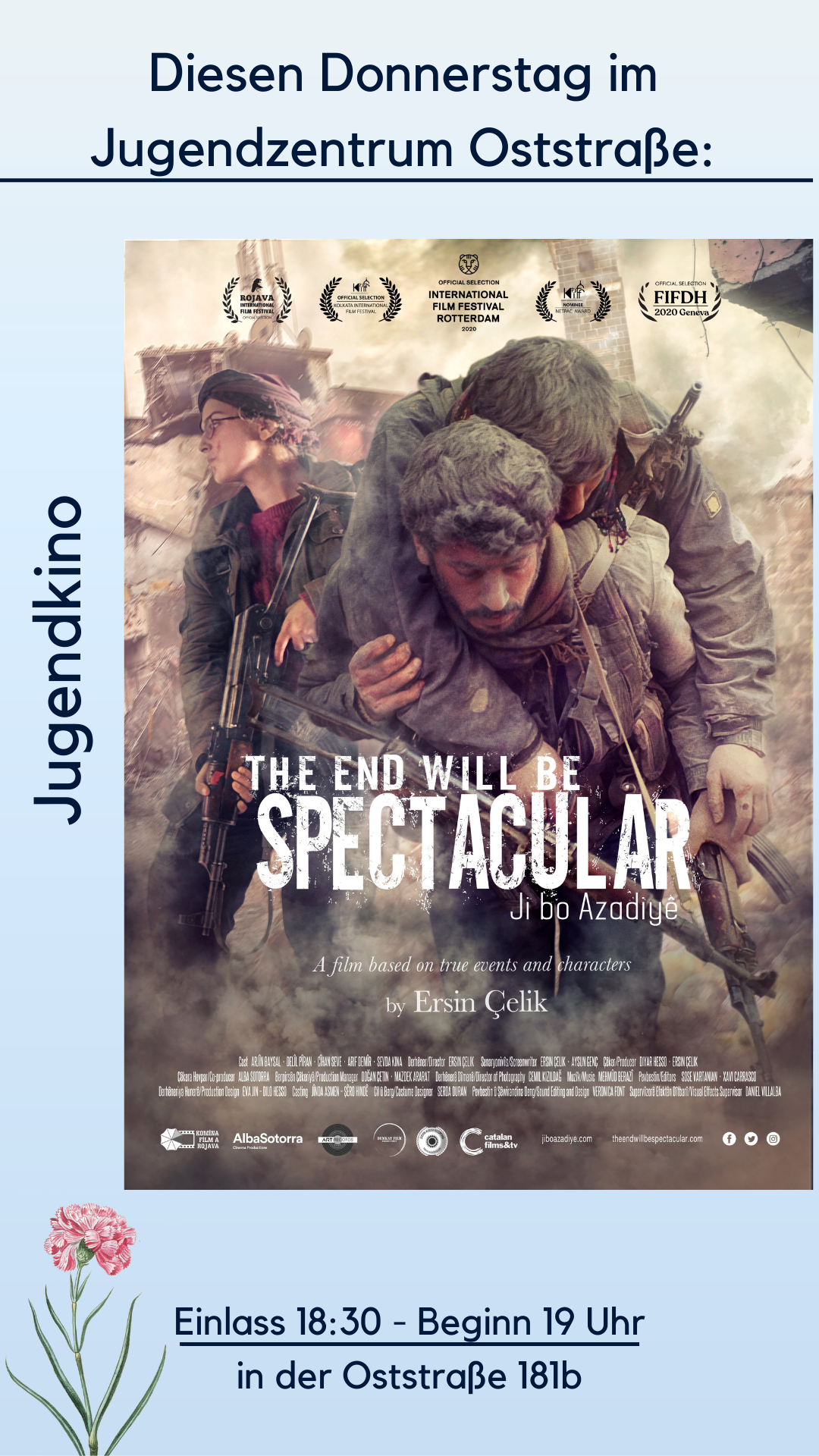 Jugendkino | The End will be Spectacular – Ji bo Azadiye