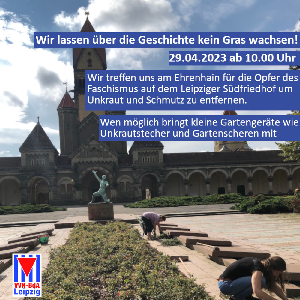 "Wir lassen über die Geschichte kein Gras wachsen!"