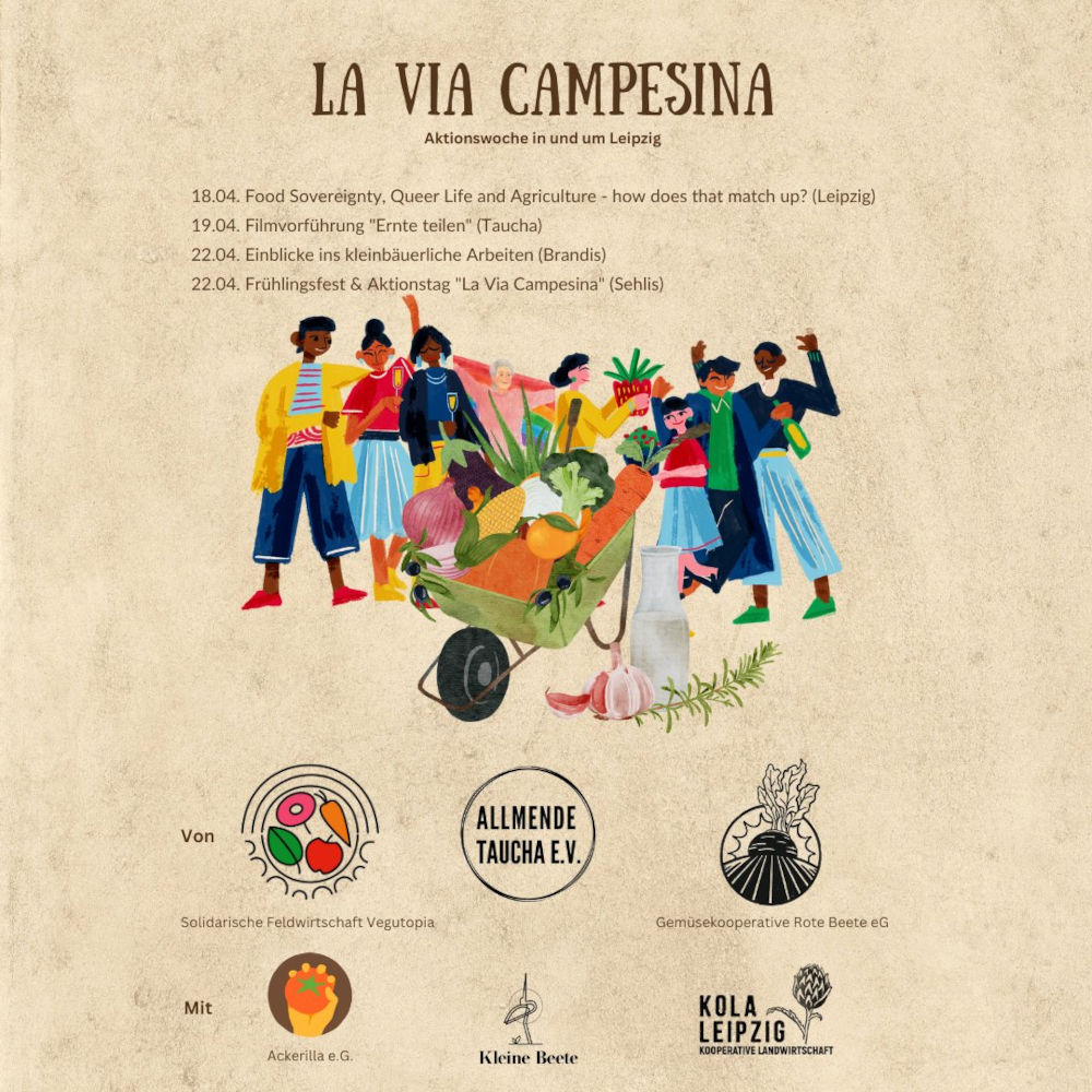 Frühlingsfest & Aktionstag „La Via Campesina“ in Sehlis