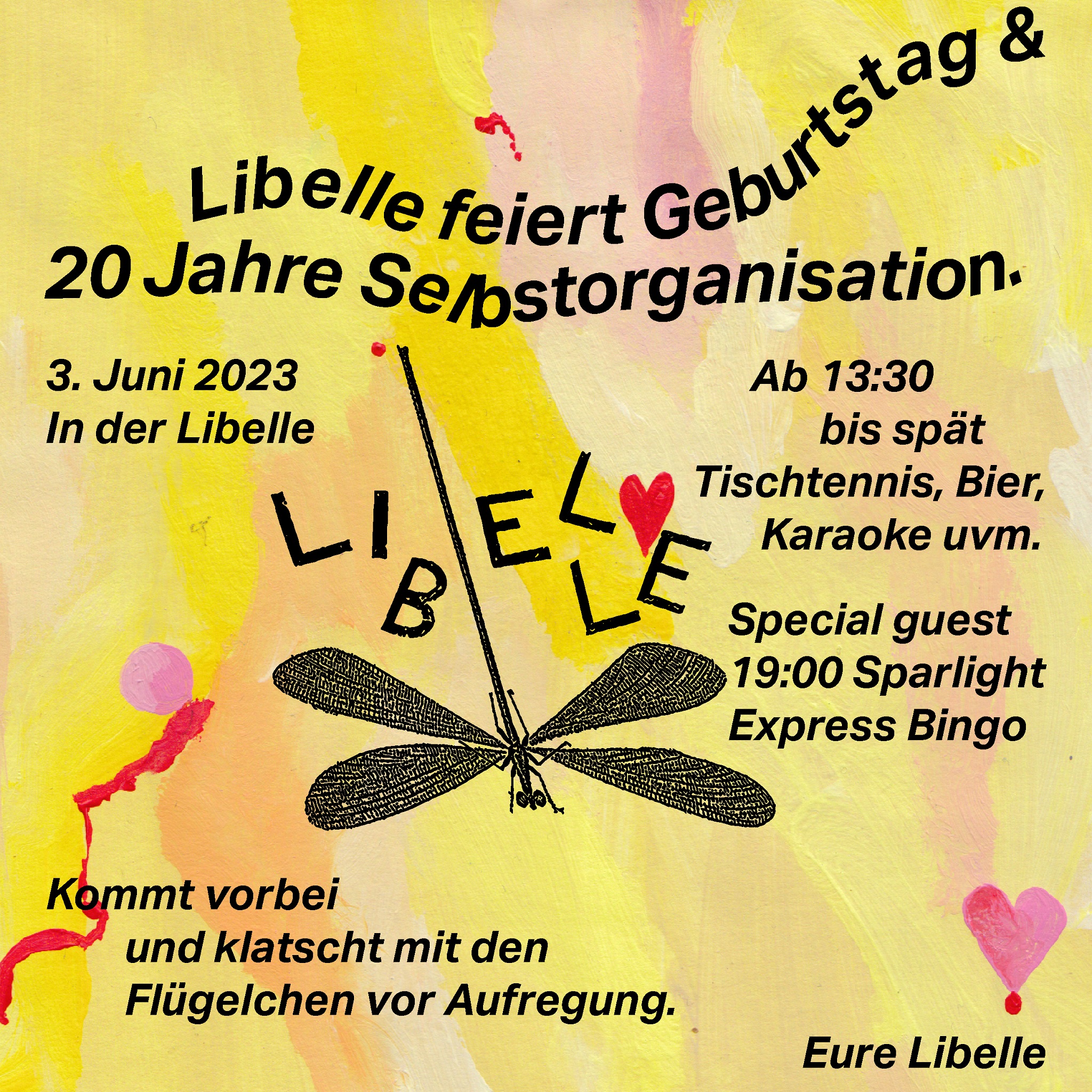 GEBURTSTAGSFEST - 20 JAHRE LIBELLE