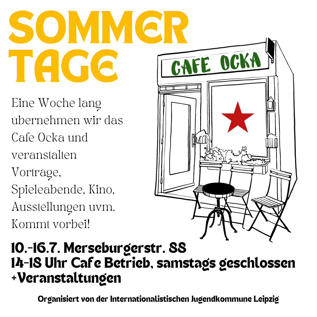 Sommertage im Café Ocka