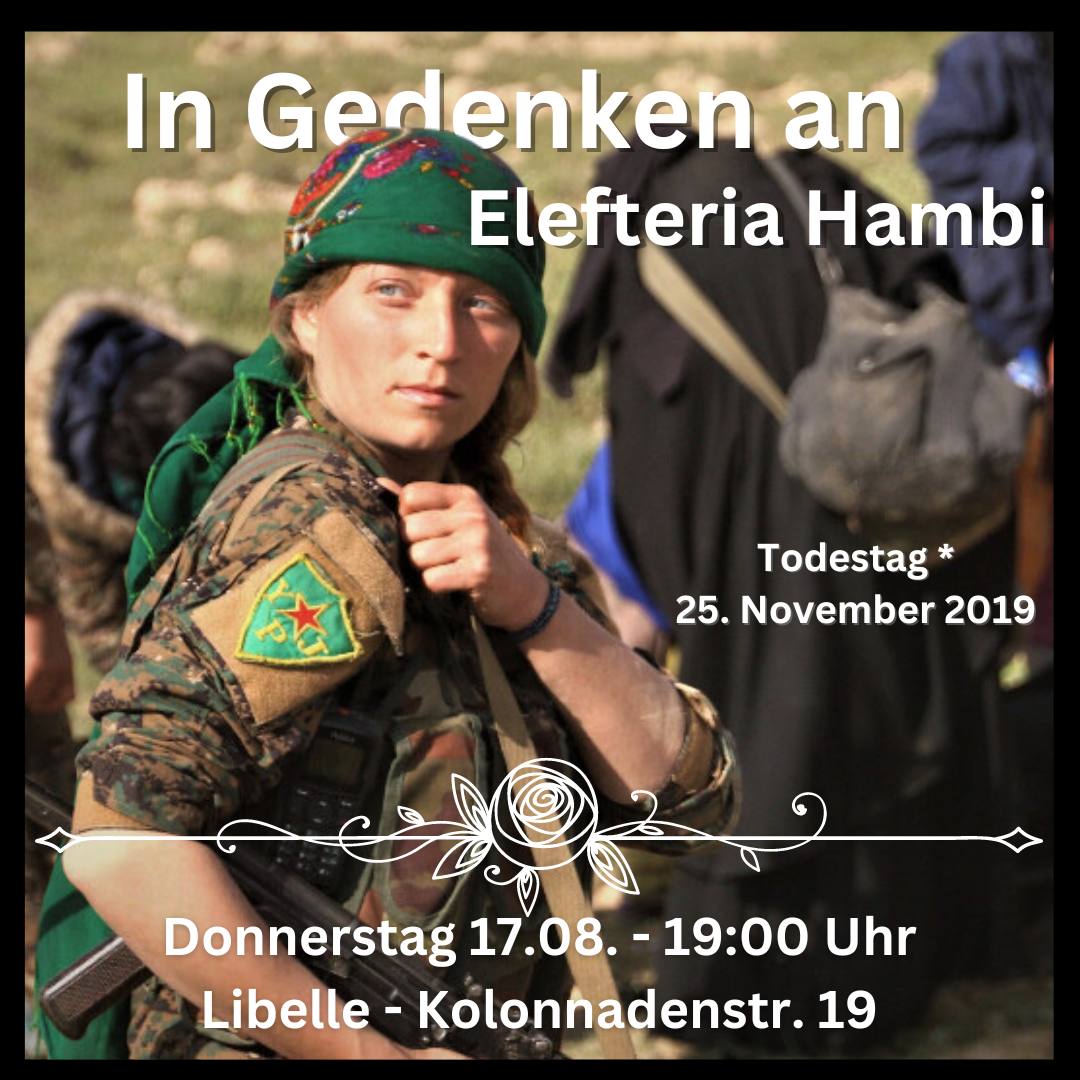 In Gedenken an Elefteria Hambi