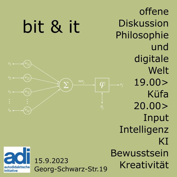 Input + Austausch zu Künstliche Intelligenz