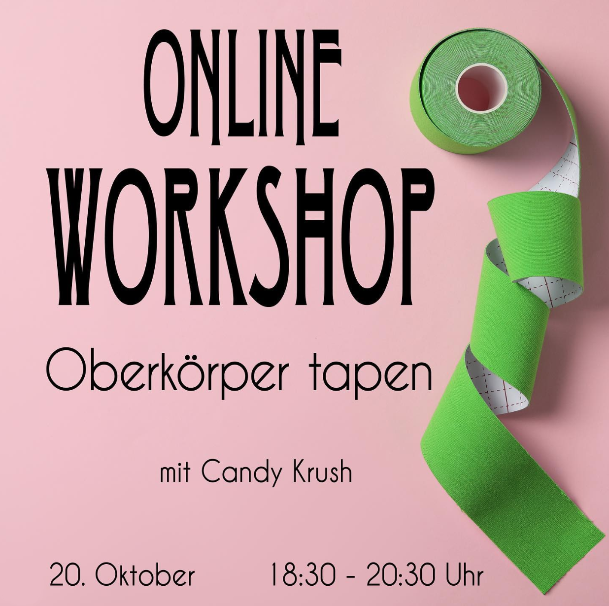 Online Workshop „Oberkörper tapen“