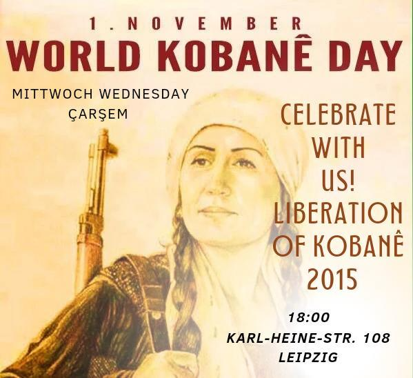 1. November - Welt Kobanê Tag!