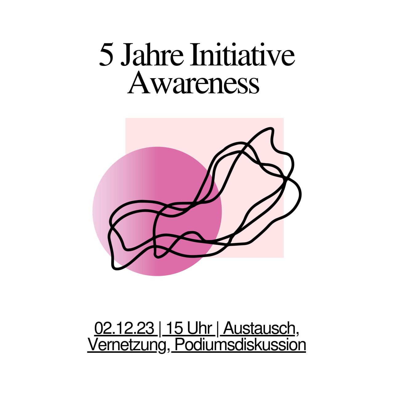 5 Jahre Initiative Awareness - Feiert mit uns unser Jubiläum!