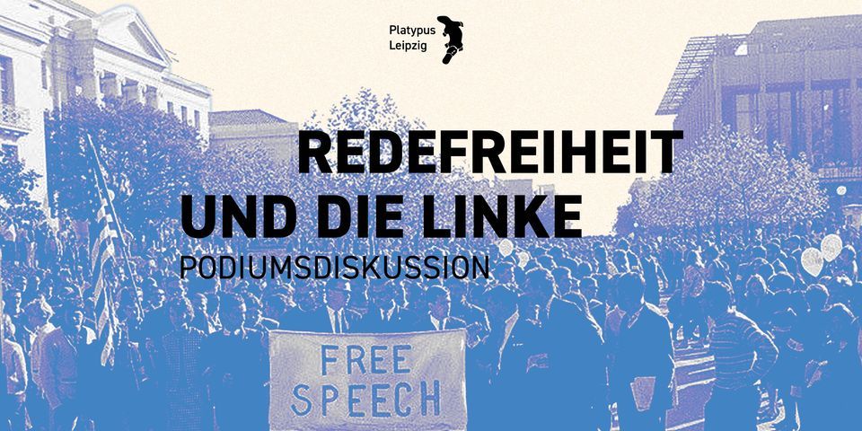 Podiumsdiskussion "Redefreiheit und die Linke"