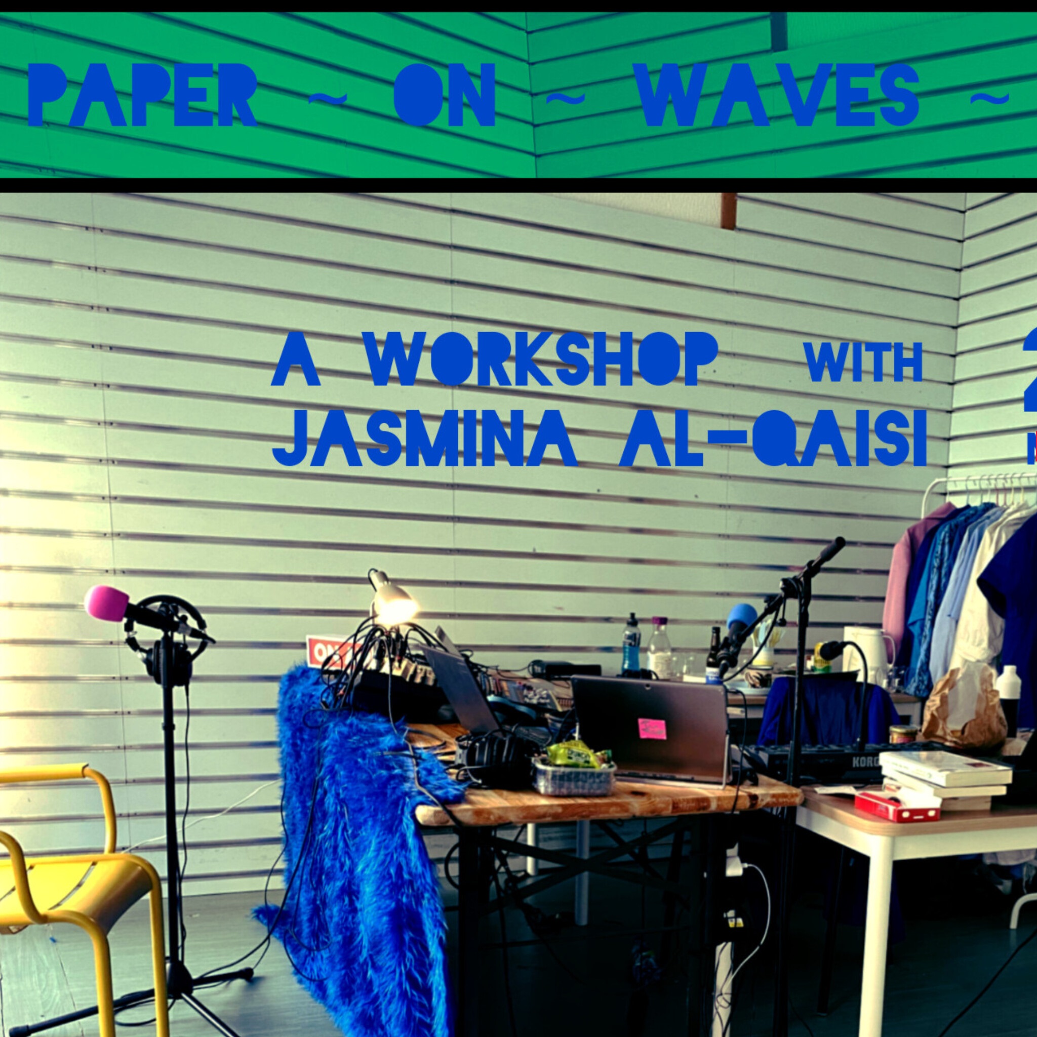 FLINTA*-Radioworkshop: PAPER ~ ON ~ WAVES ~ ON ~ PAPER