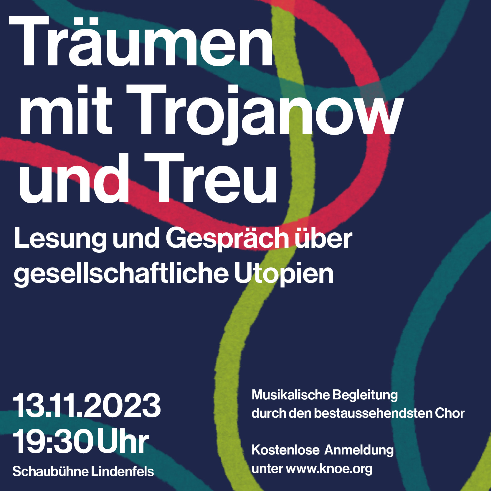 Träumen mit Trojanow und Treu – Lesung und Gespräch über gesellschaftliche Utopien