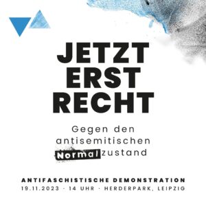 Demo: Jetzt erst recht - Gegen den antisemitischen Normalzustand