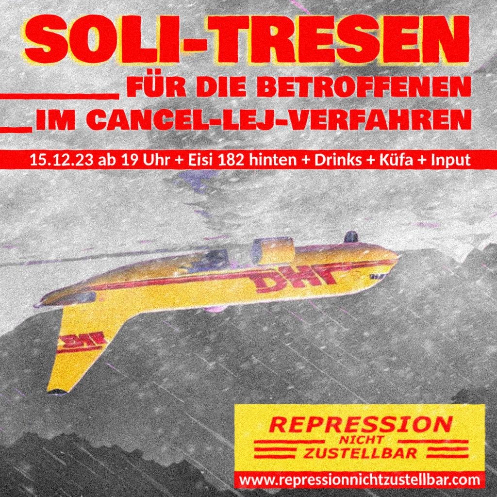 Antirep Tresen mit Repression nicht zustellbar