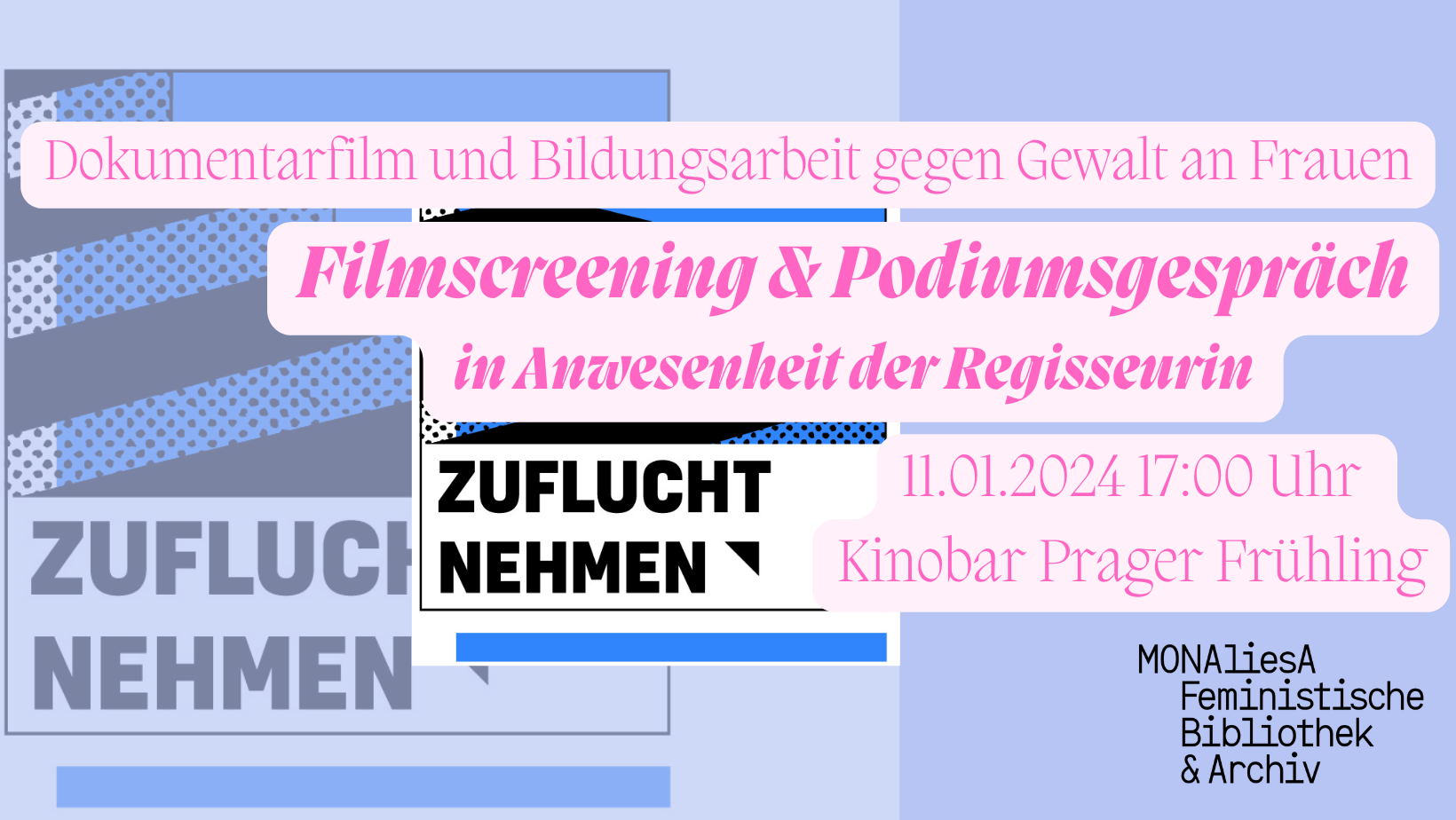 Zuflucht nehmen // Filmscreening und Podiumsgespräch in Anwesenheit der Regisseurin