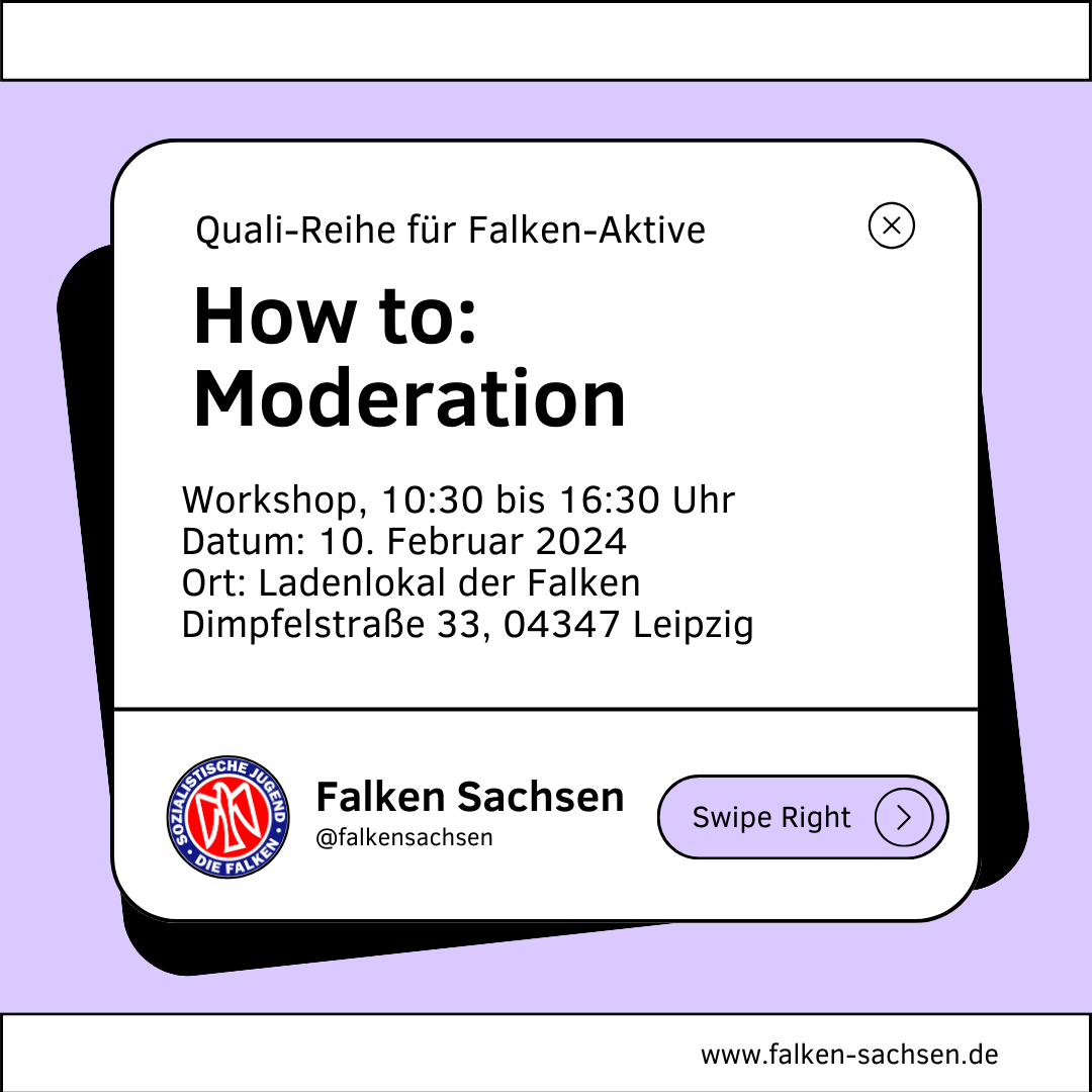 Tagesworkshop - How to: Moderation