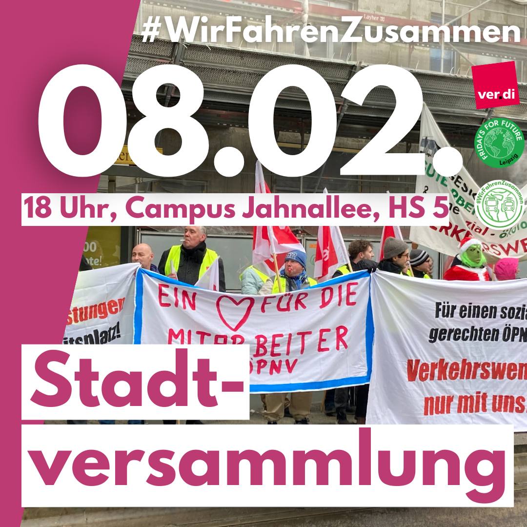 #WIRFAHRENZUSAMMEN STADTVERSAMMLUNG