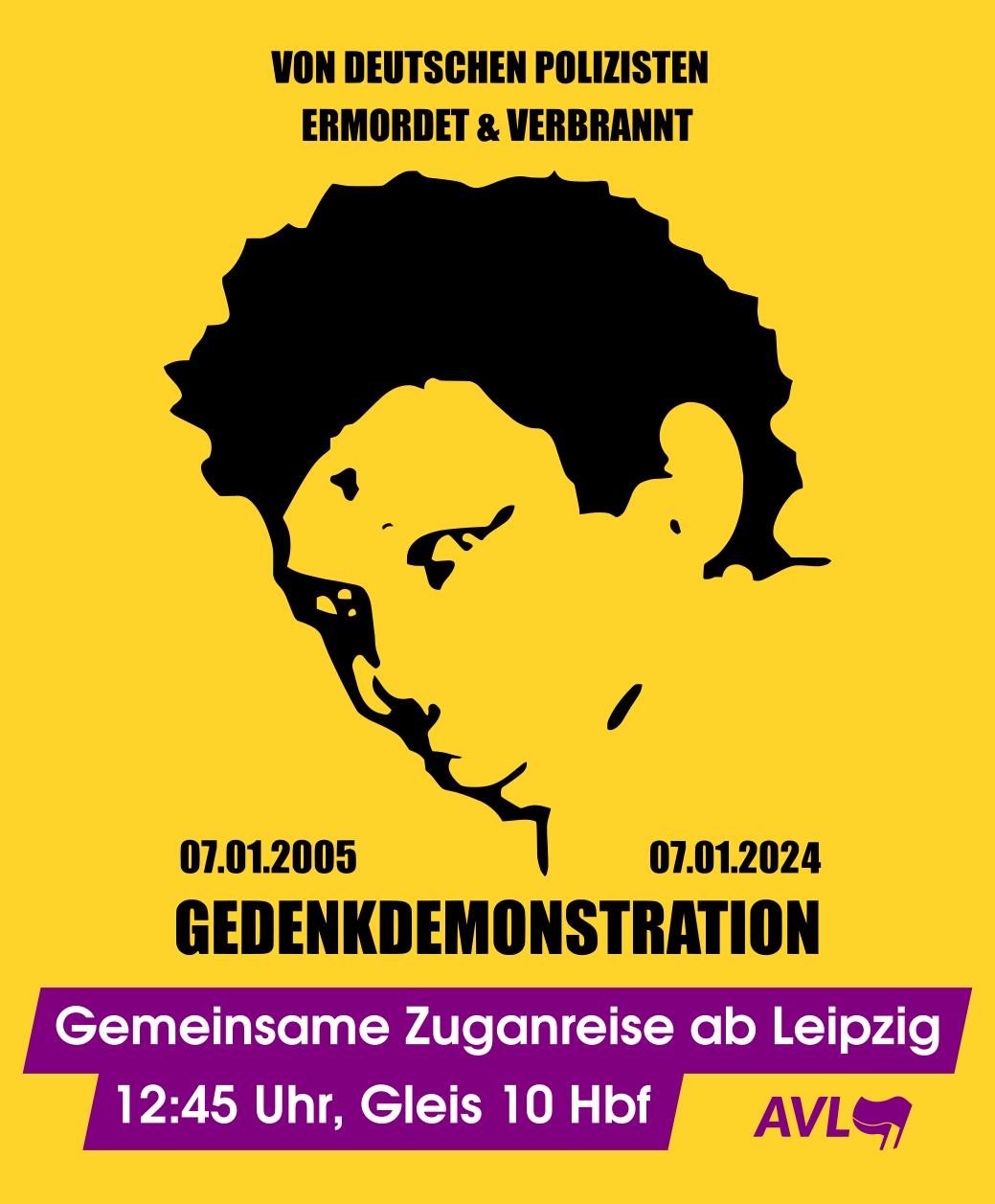 Gemeinsame Anreise zur Oury Jalloh Gedenkdemonstration nach Dessau