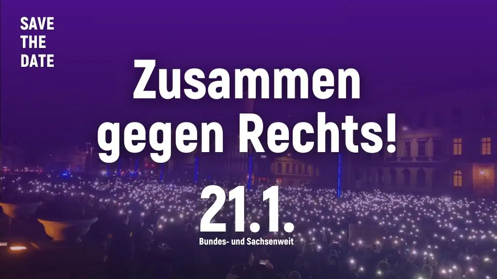 Demo: Zusammen gegen rechts!