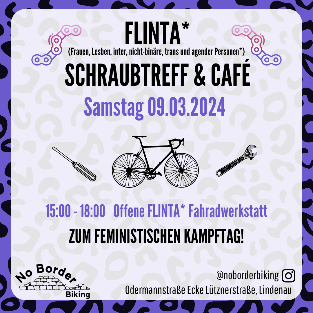 FLINTA* Schraubtreff & Café