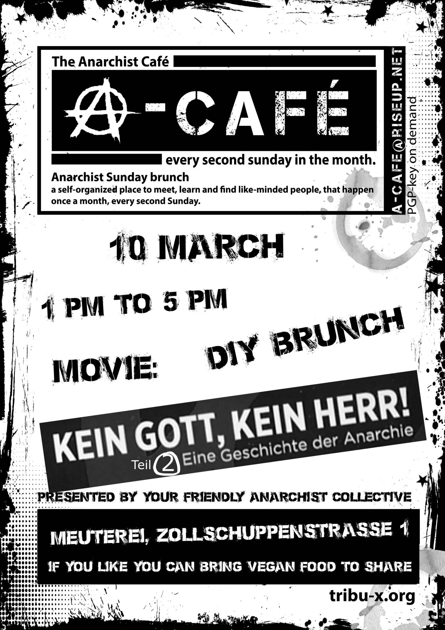 Brunch mit Film: Kein Gott, kein Herr! Eine Geschichte der Anarchie. Teil 2: Erinnerung der Besiegten (1911-1945)