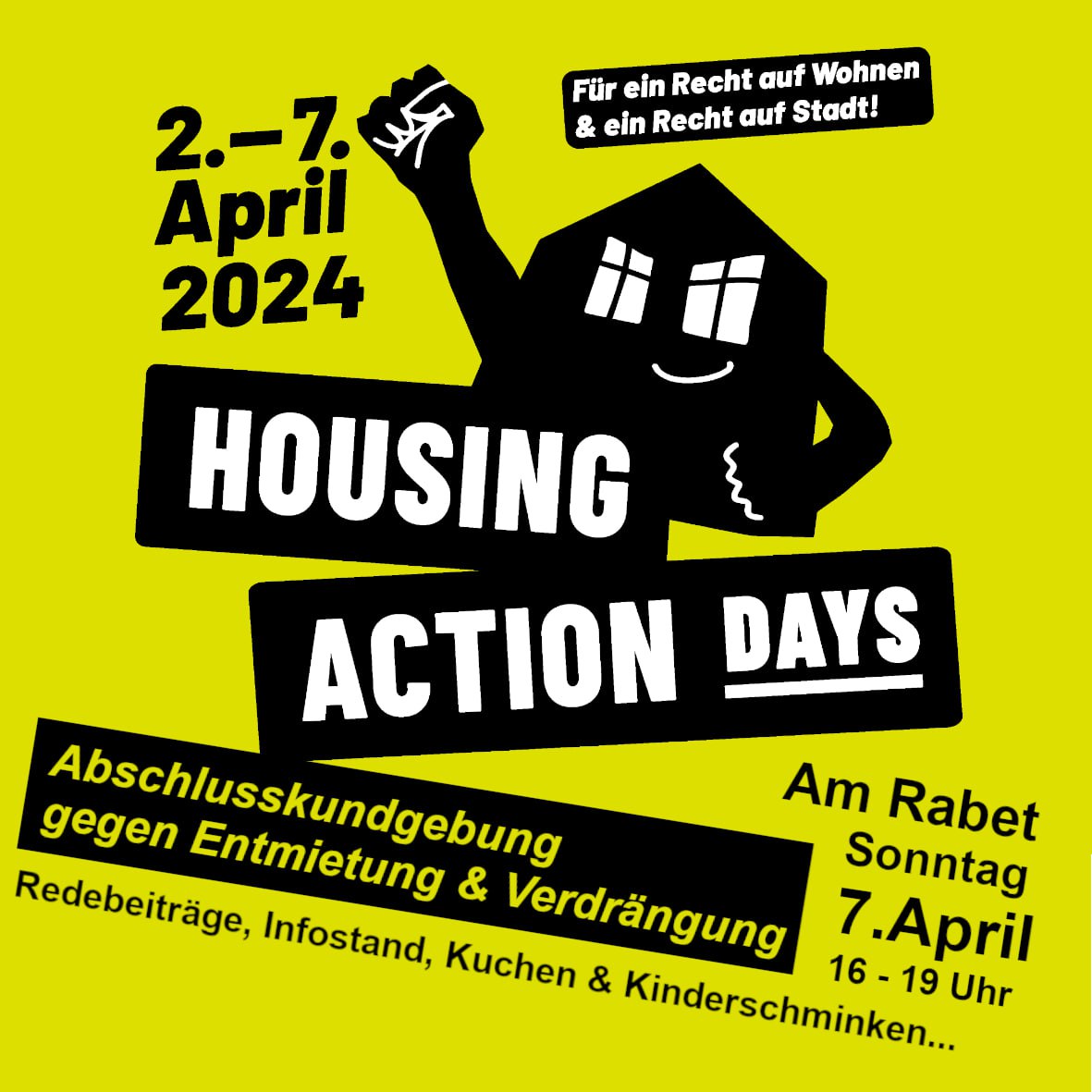 Abschlusskundgebung - Housing Action Days