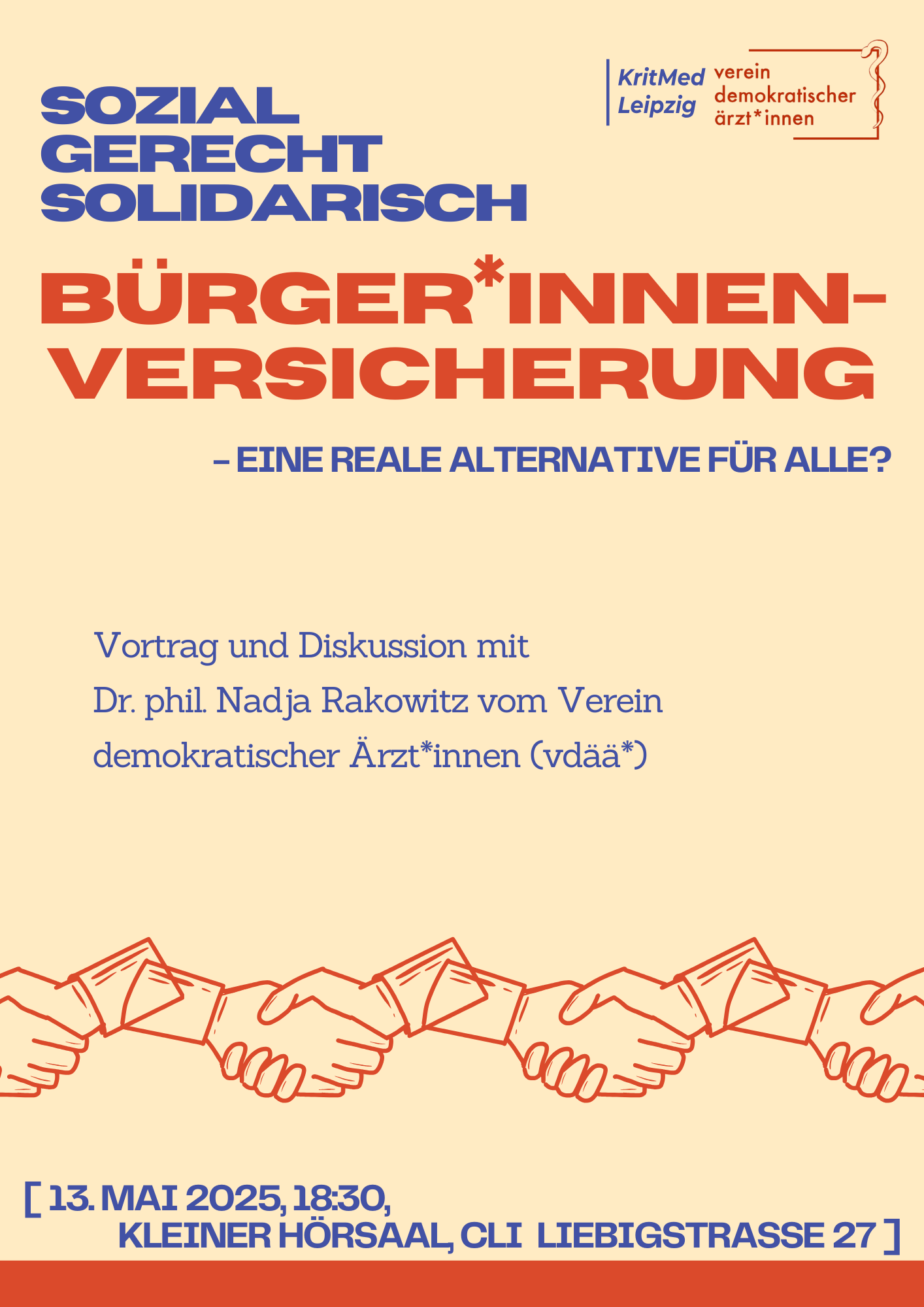 Sozial, gerecht, solidarisch: Bürger*innenversicherung - eine reale Alternative für alle?