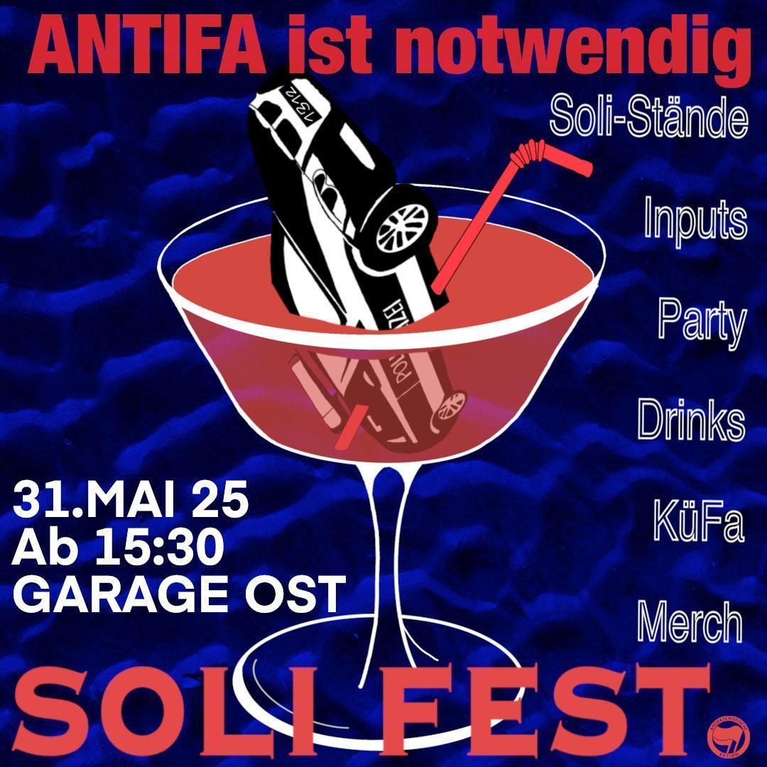 ANTIFA ist notwendig! SOLI-FEST