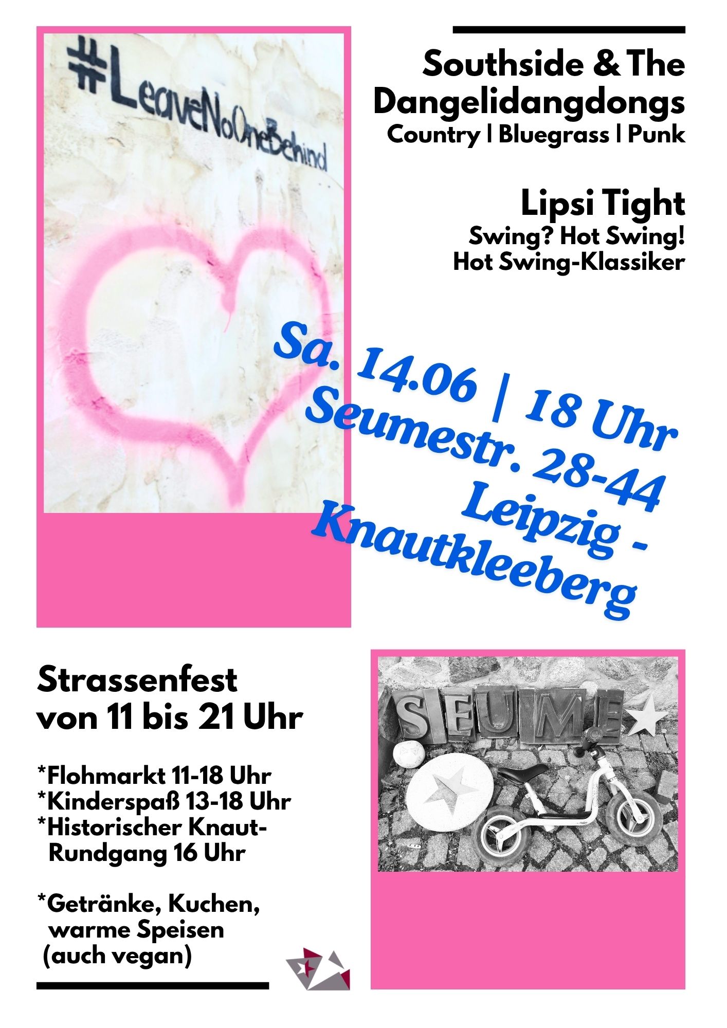 Konzert und Straßenfest in der Seumestraße
