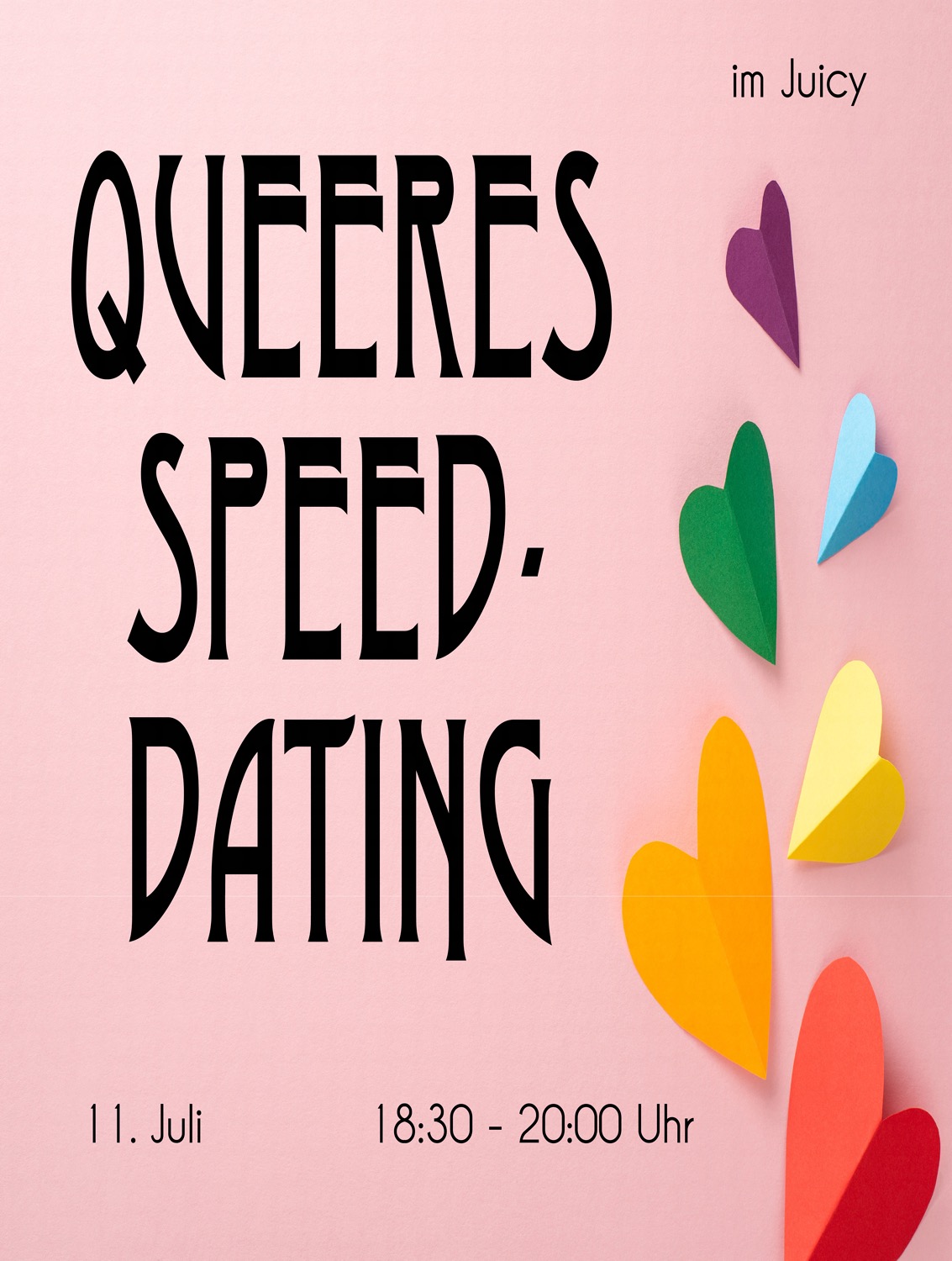 Queeres Speeddating im Juicy! <3