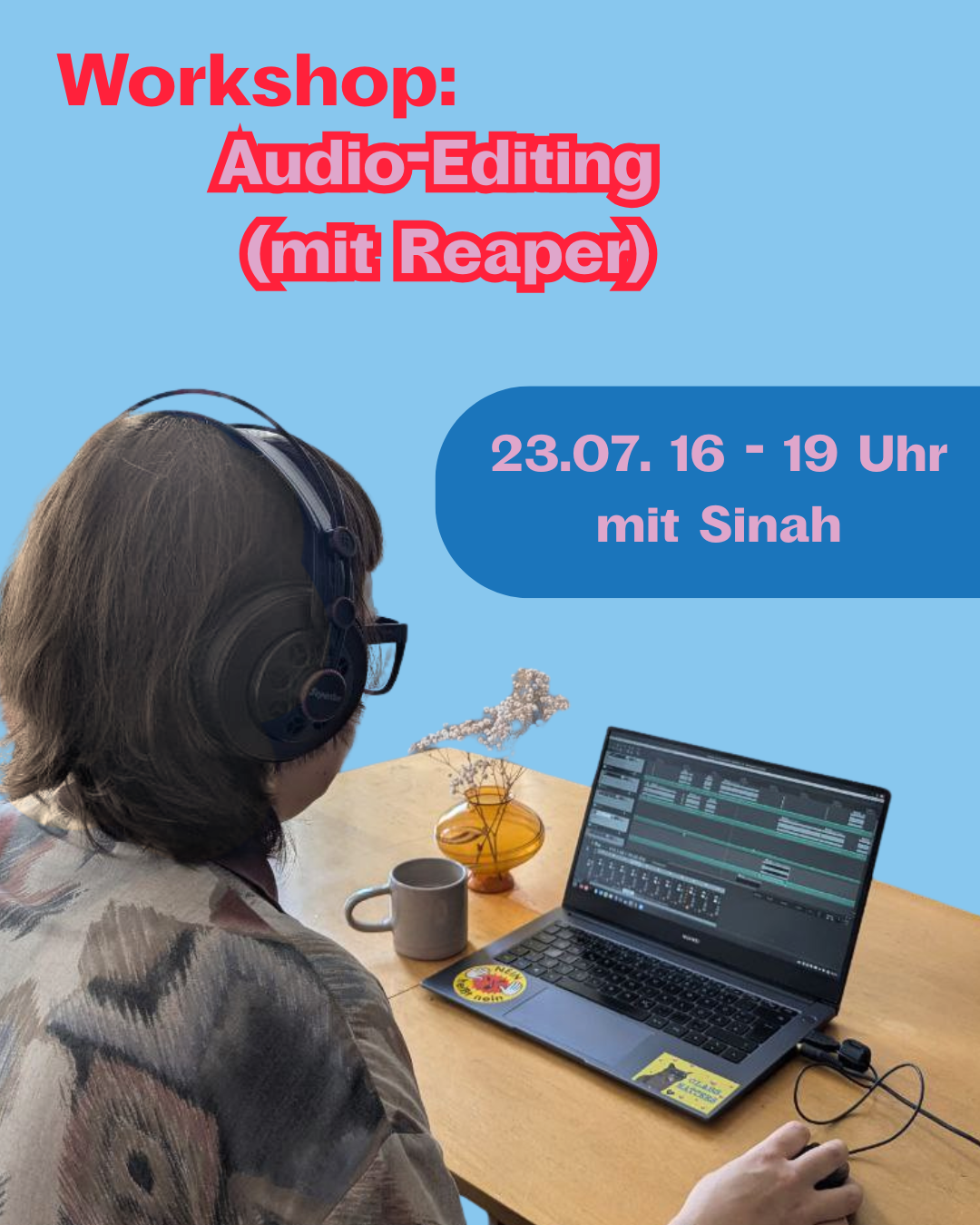 Workshop: Audio-Editing (mit Reaper) (für FLINTA*)