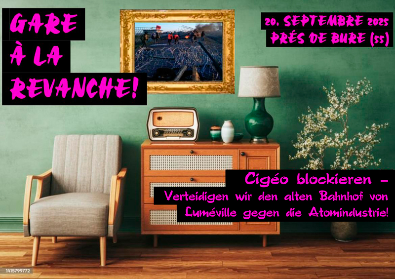 Bure (FR): GARE Á LA REVANCHE!