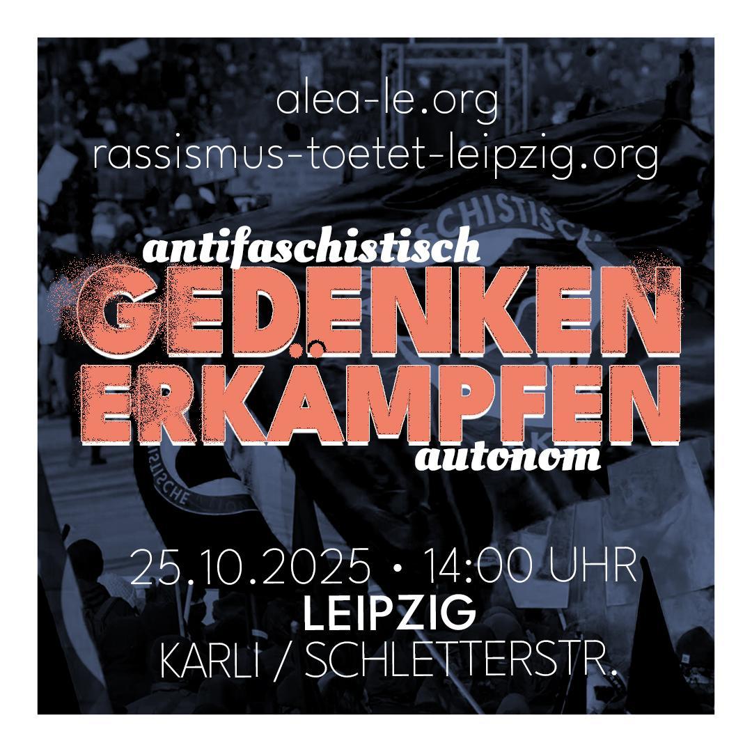 Gedenken erkämpfen – autonom, antifaschistisch! – Ten more years of anger and sorrow