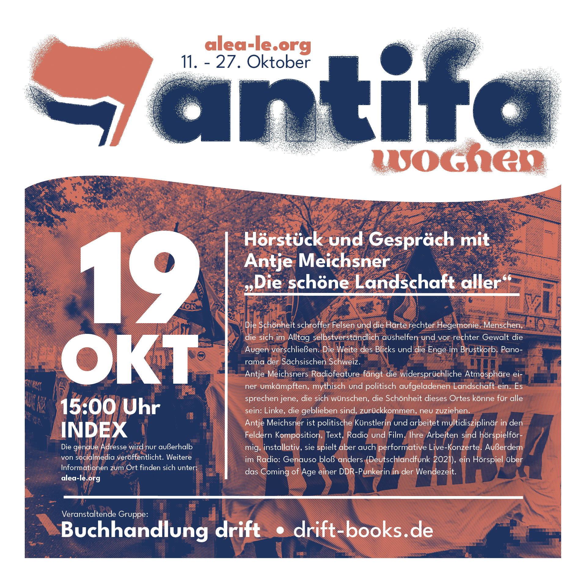„Die schöne Landschaft aller” – Hörstück und Gespräch mit Antje Meichsner
