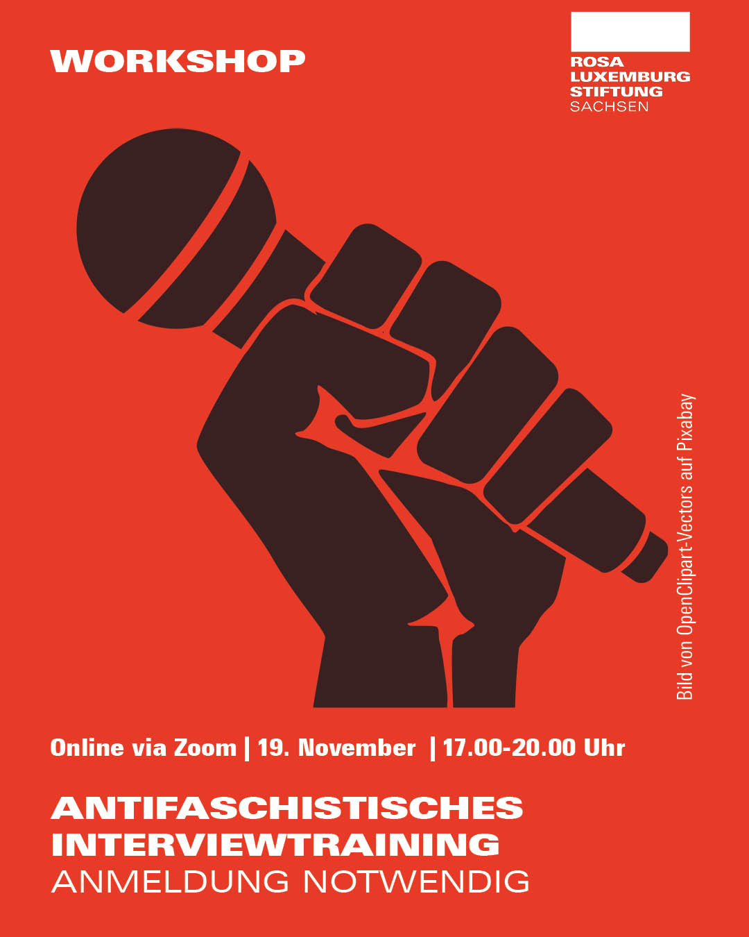Online: Antifaschistisches Interviewtraining