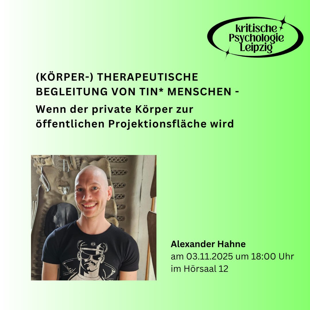 (KÖRPER-) THERAPEUTISCHE BEGLEITUNG VON TIN* MENSCHEN - Wenn der private Körper zur öffentlichen Projektionsfläche wird