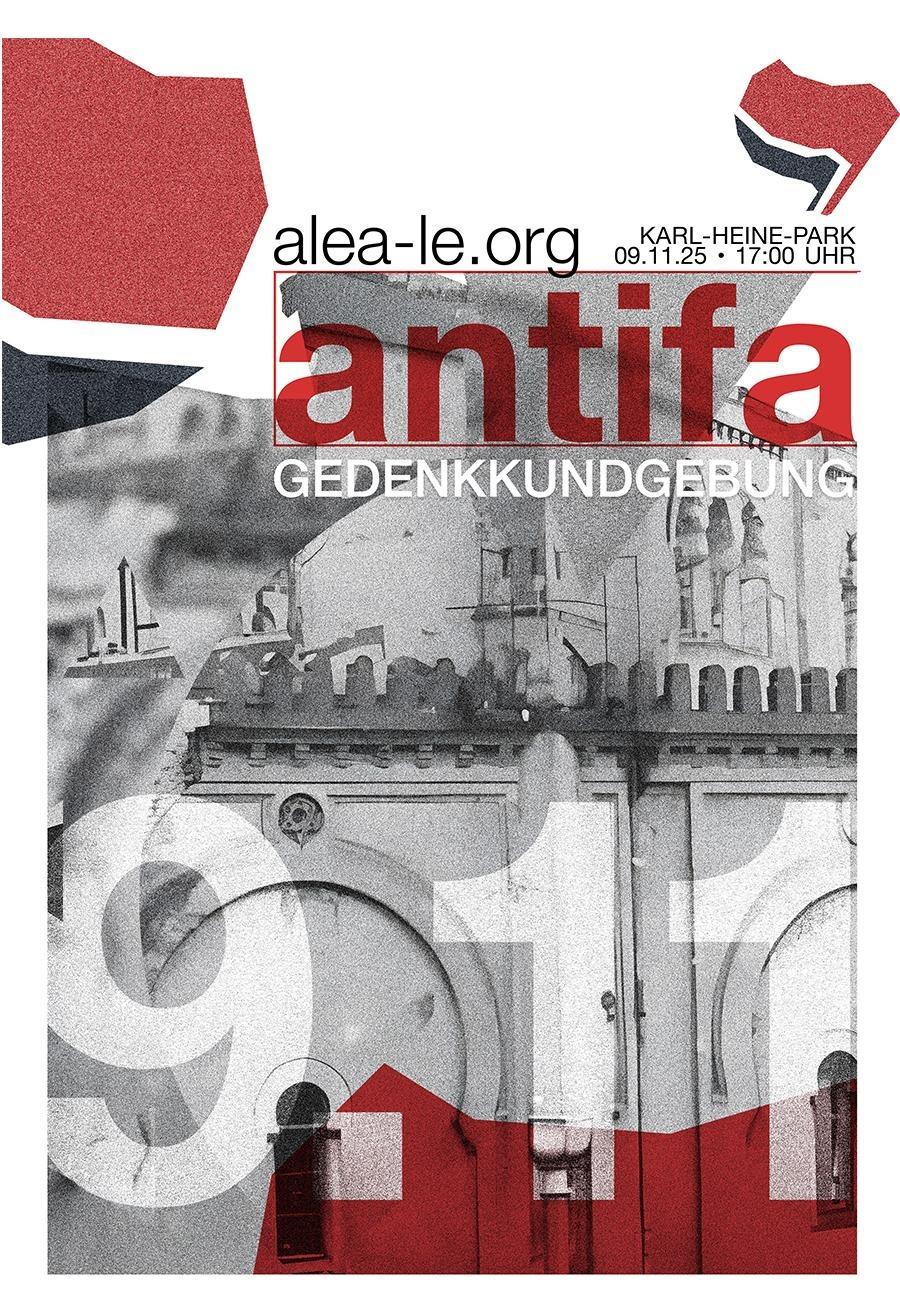 Antifaschistische Gedenkkundgebung zum 09.11.