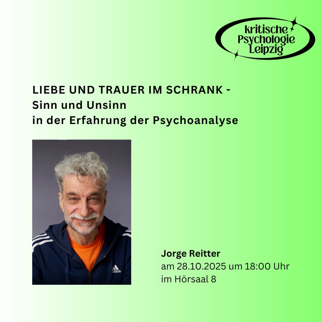 Liebe und Trauer "im Schrank" - Sinn und Unsinn in der Erfahrung der Psychoanalyse