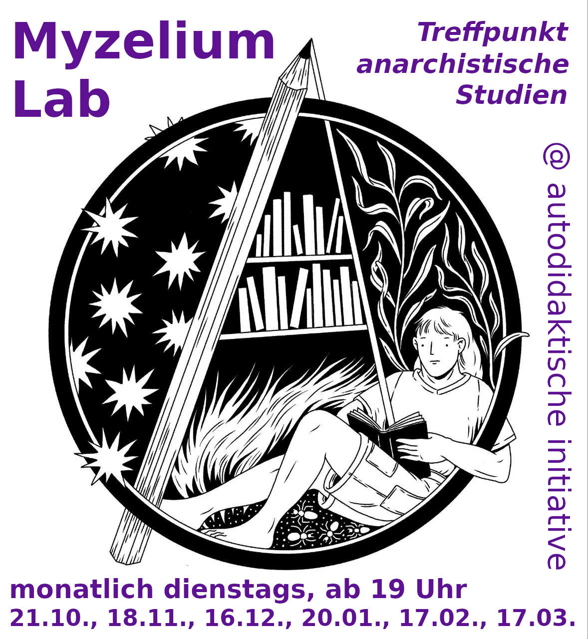 Myzelium Lab. Treffpunkt anarchistische Studien
