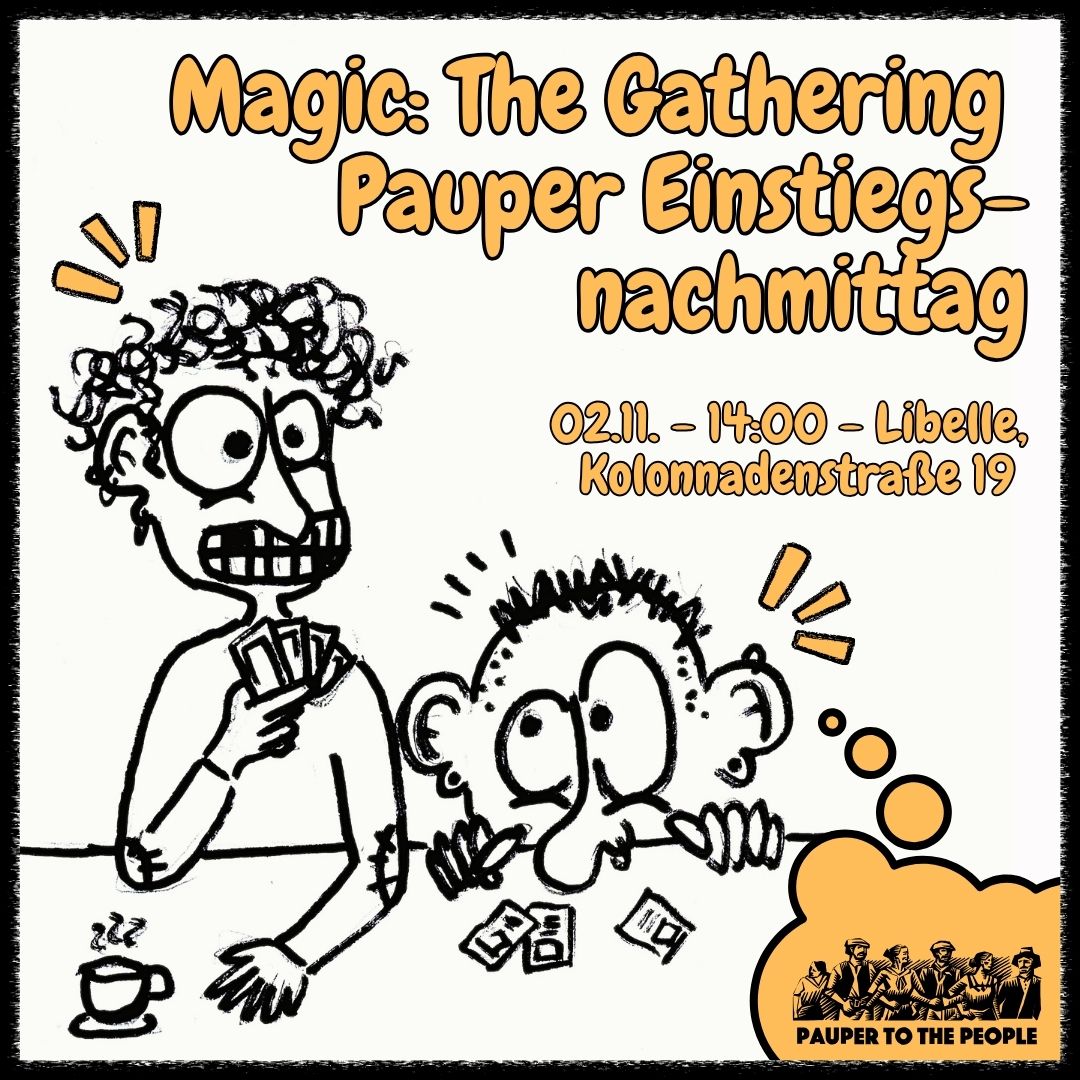 Magic: The Gathering Pauper Einstiegs-Nachmittag