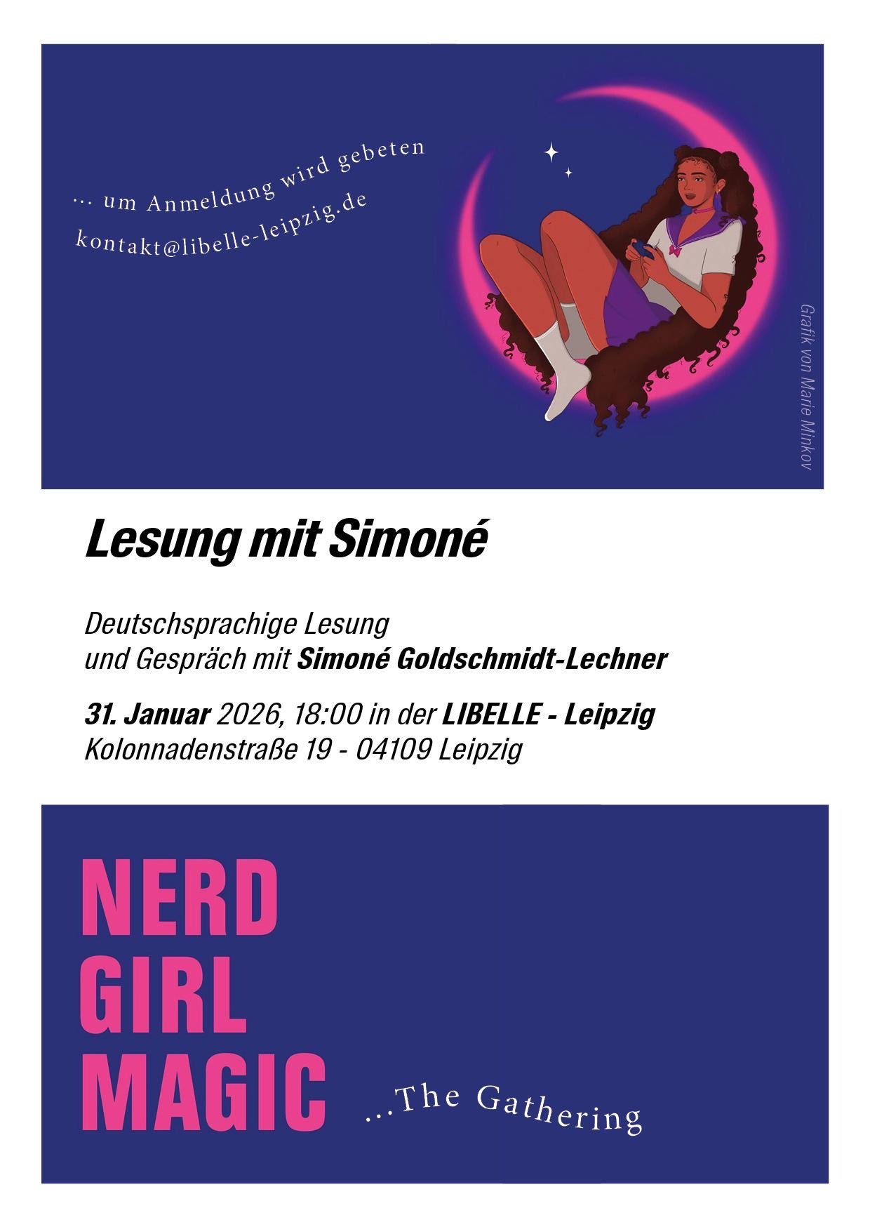 Lesung und Gespräch "Nerd Girl Magic"