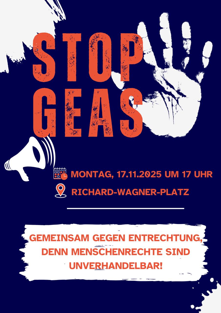 Kundgebung STOP GEAS