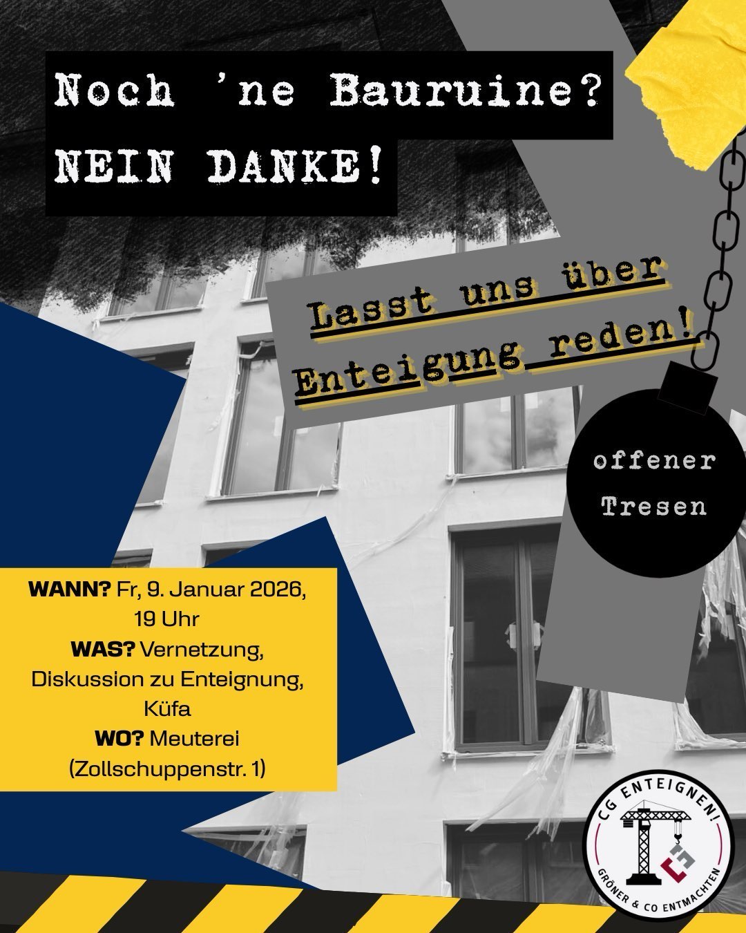 Enteignungs Tresen - Vernetzung/Diskussion/Küfa