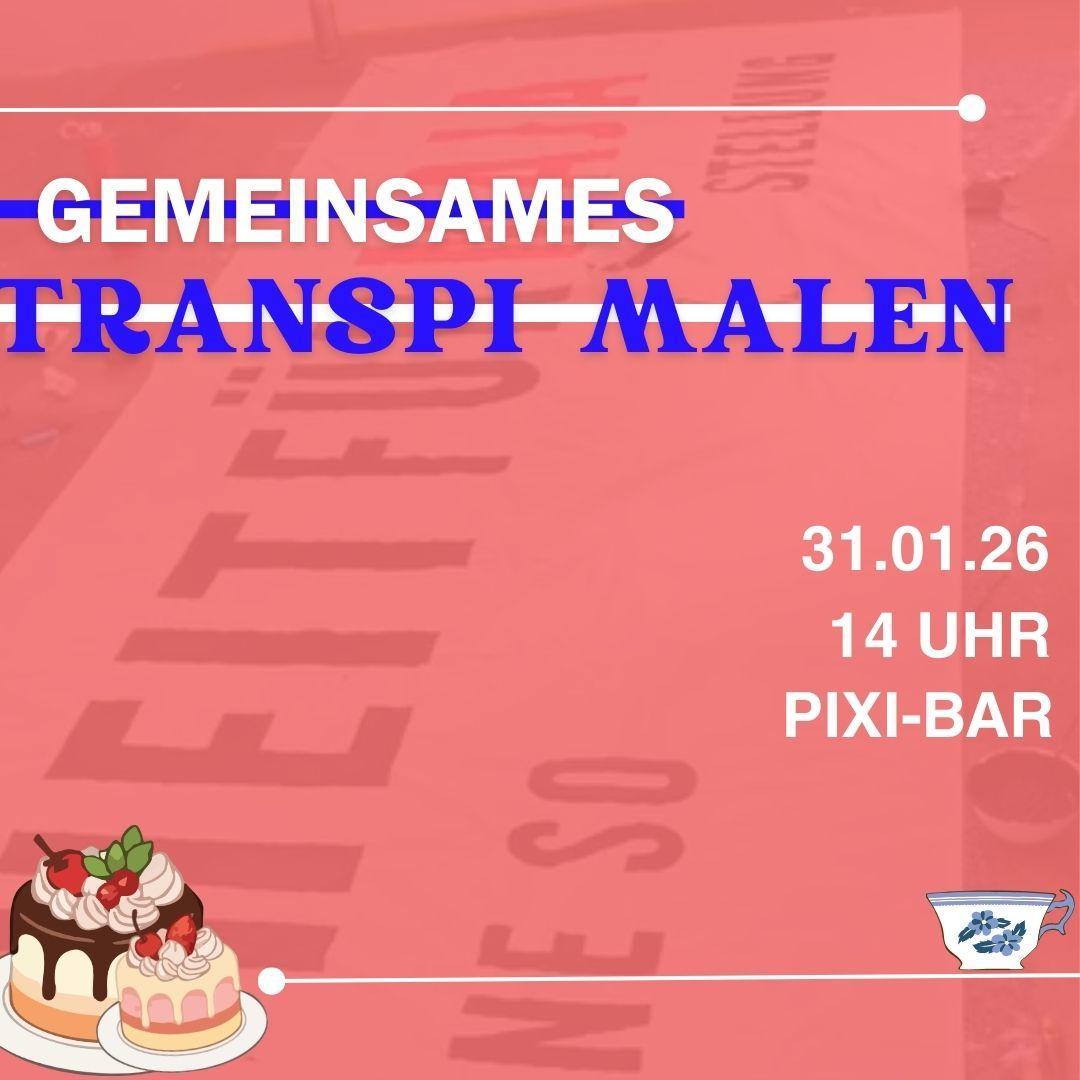 Gemeinsames Transpi-Malen