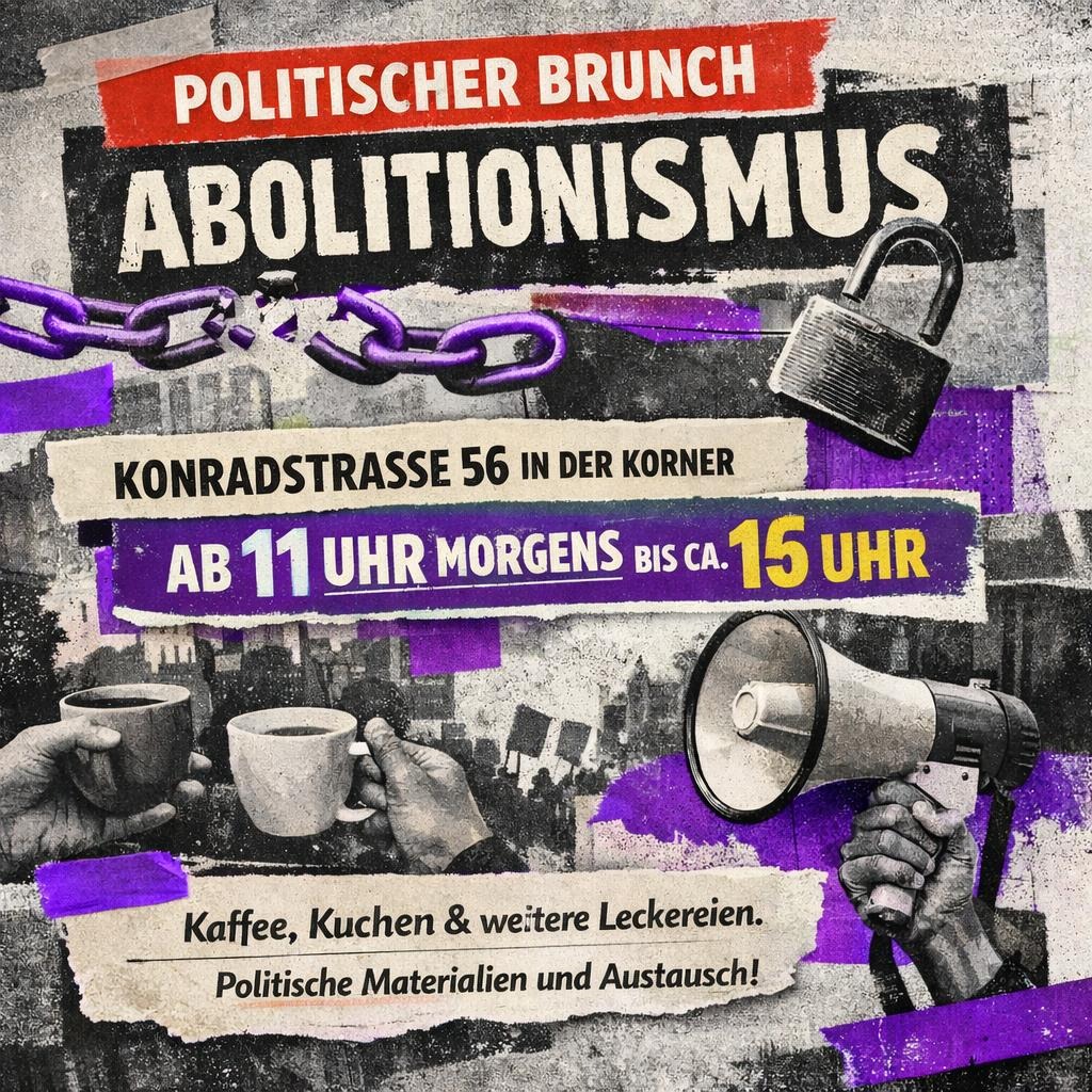 Politischer Brunch zum Thema Abolitionismus
